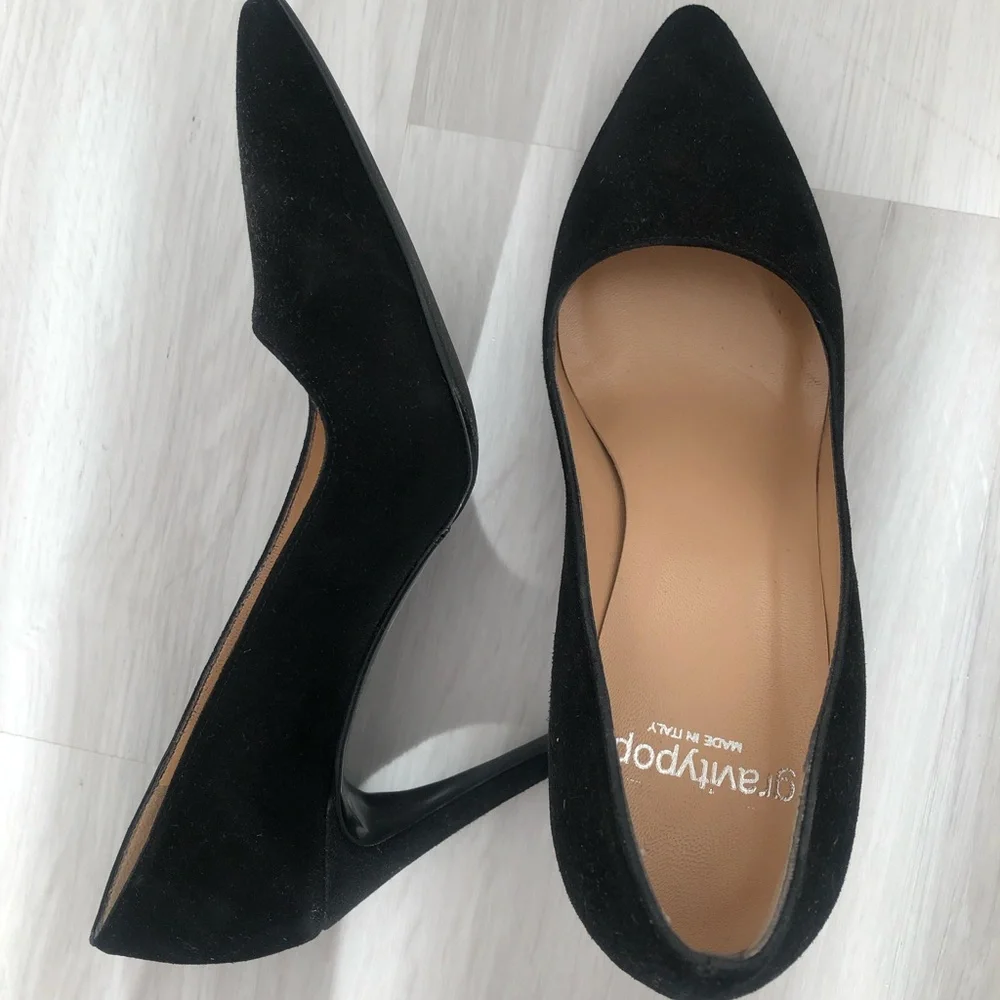 New Gravitypope Black Heels - Picture 2 of 7